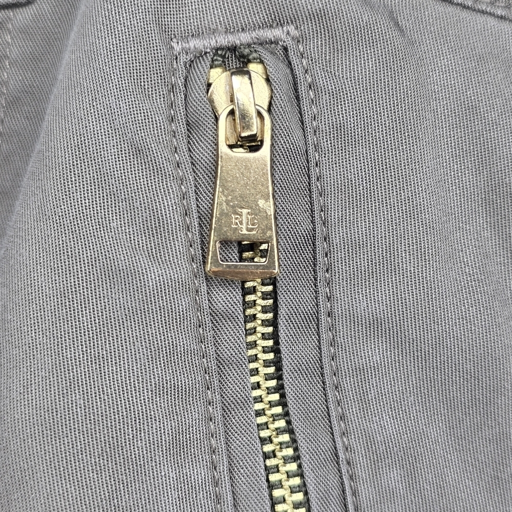 🎊Host Pick🎊 POLO Ralph Lauren Khaki Utility Cargo Pocket Belted Skirt Size 14 - Picture 5 of 16